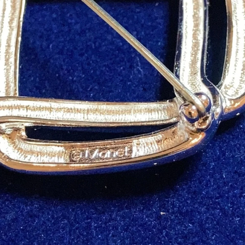 MWT Monet silver tone pin